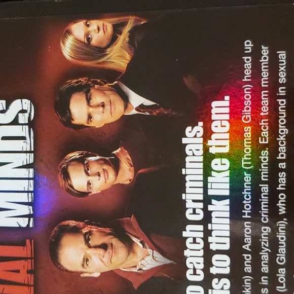 Criminal Minds Season 1 through 6 disc set Dated 2005-06 Crime Drama Thriller - Picture 7 of 7